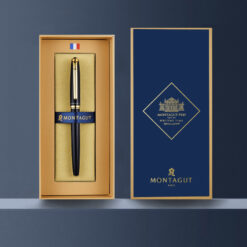 Bút bi ký tên Montagut 068 màu đen cao cấp