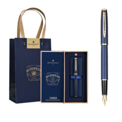 Bút máy Montagut chính hãng M078 màu xanh cao cấp