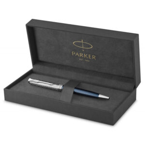 Hộp bút bi ký tên Parker SON X Metal Blue CT GB 2119649 cao cấp