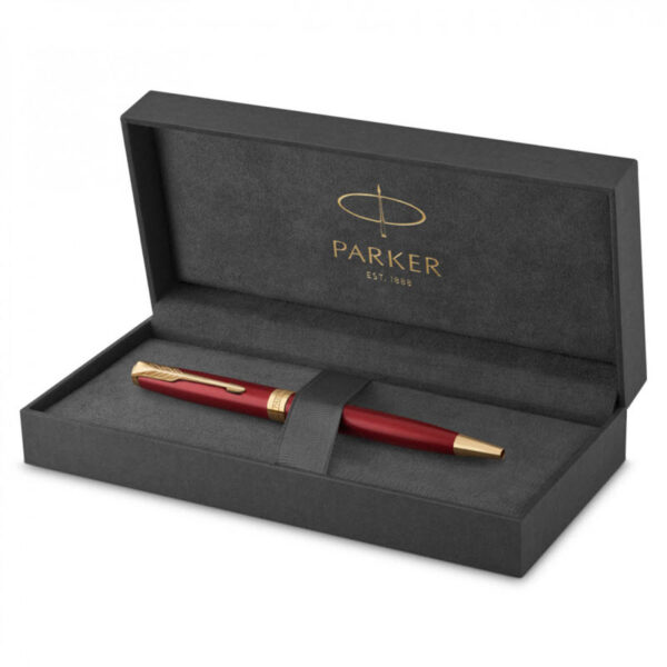 Hộp bút bi ký Parker SON SLM D Red GT TB 1931476 chính hãng