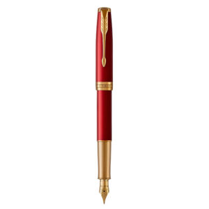 Bút ký tên Parker SON Lacque Red GT TB 1950774 mạ vàng 18K chính hãng2