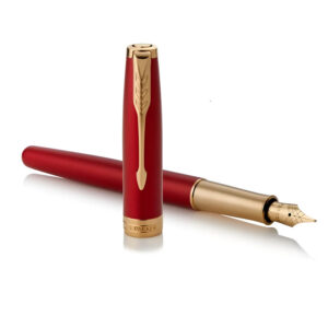 Bút ký tên Parker SON Lacque Red GT TB 1950774 mạ vàng 18K chính hãng