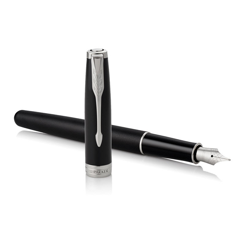 Bút máy ký tên Parker Sonnet Matte Black CT TB-1931522 chính hãng