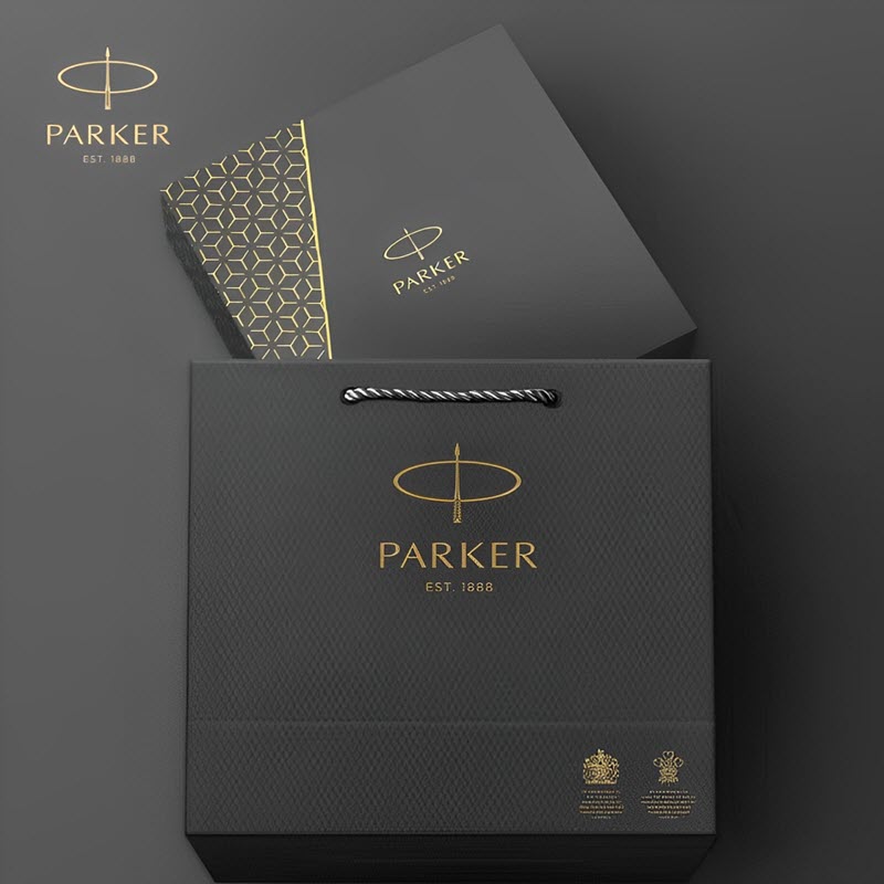 Bộ quà tặng bút ký lông bi Parker IM Red Fountain cao cấp tặng sếp, đồng nghiệp, đối tác - Ảnh 4