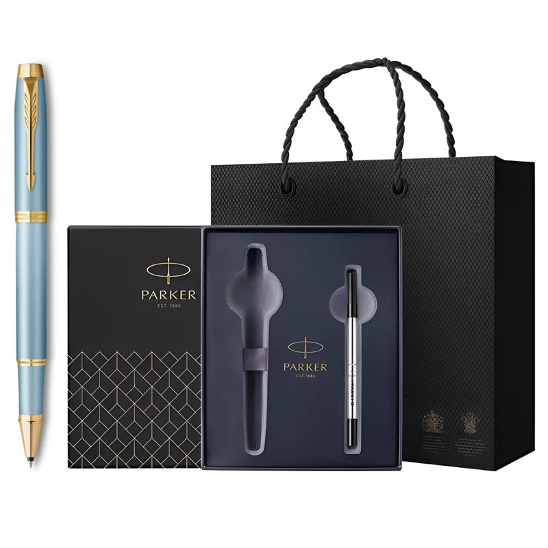 Bộ quà tặng bút ký Parker IM RITUALS CT-2203860 tặng kèm 1 ngòi, hộp và túi hãng