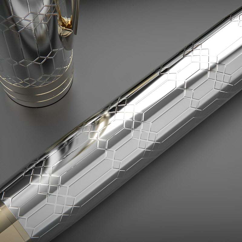 Bút máy Parker Duofold Special Edition 2022 Jubilee Fou bản giới hạn 70 chiếc trên toàn cầu - Ảnh 4