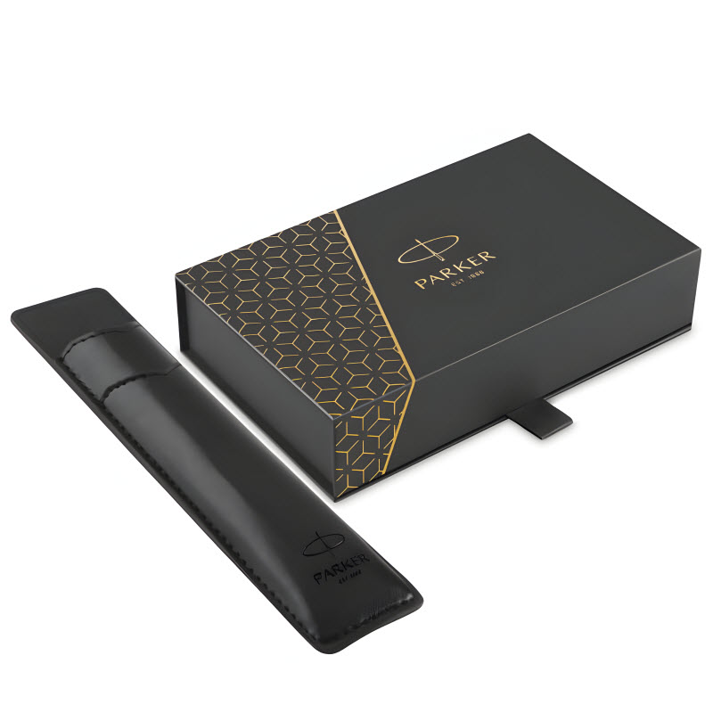 Bộ quà tặng bút ký Parker IM PRM X BWN CT TB4 1975585 kèm bao da - Ảnh 4