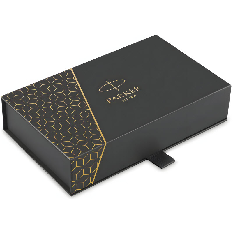 Bộ quà tặng bút ký Parker IM PRM X BWN CT TB4 1975585 kèm bao da - Ảnh 3