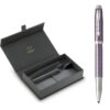 Bộ quà tặng bút ký Parker IM PRM X D VI CT TB4 1975584 kèm bao da