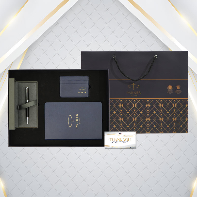 Bộ quà tặng bút ký Parker INGNTY BLK CT-2181997 chính hãng