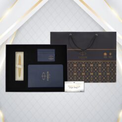 Bộ quà tặng bút ký Parker Jotter XL Monochrome Gold GT-2122658Z chính hãng