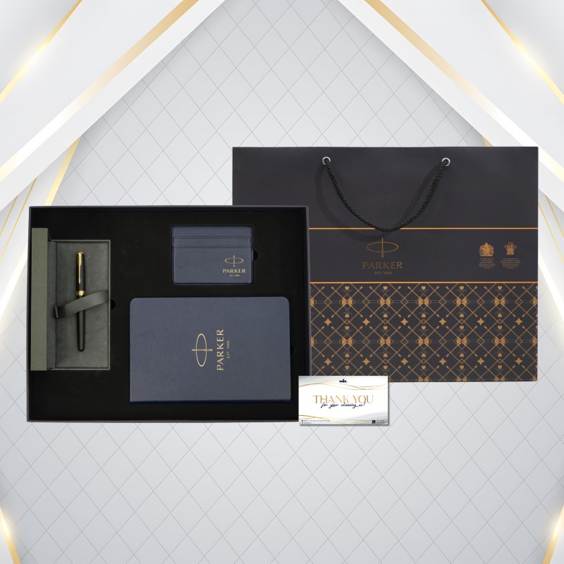 Bộ quà tặng Parker SON X M Black GT TB 1950878 chính hãng