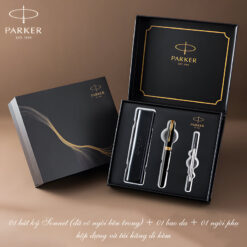 Bộ quà bút ký lông bi Parker SON X Black GT TB 1950787 cao cấp