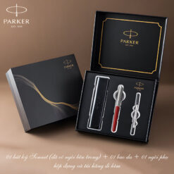 Bộ quà bút ký lông bi Parker Sonnet Red CT TB-2146854 cao cấp